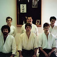 Group photo - Top, left to right - Natasha, Robert, Koji - Bottom - Steve, Shihan Brian Workman, Ralph